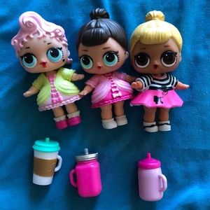 3 LOL Surprise Dolls L.O.L Surprise